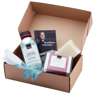 Startpakke med træsæbe hvid